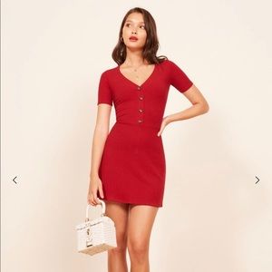 Reformation Cardinal Dress New Without Tags